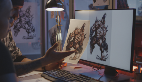 game designer-Arena animation