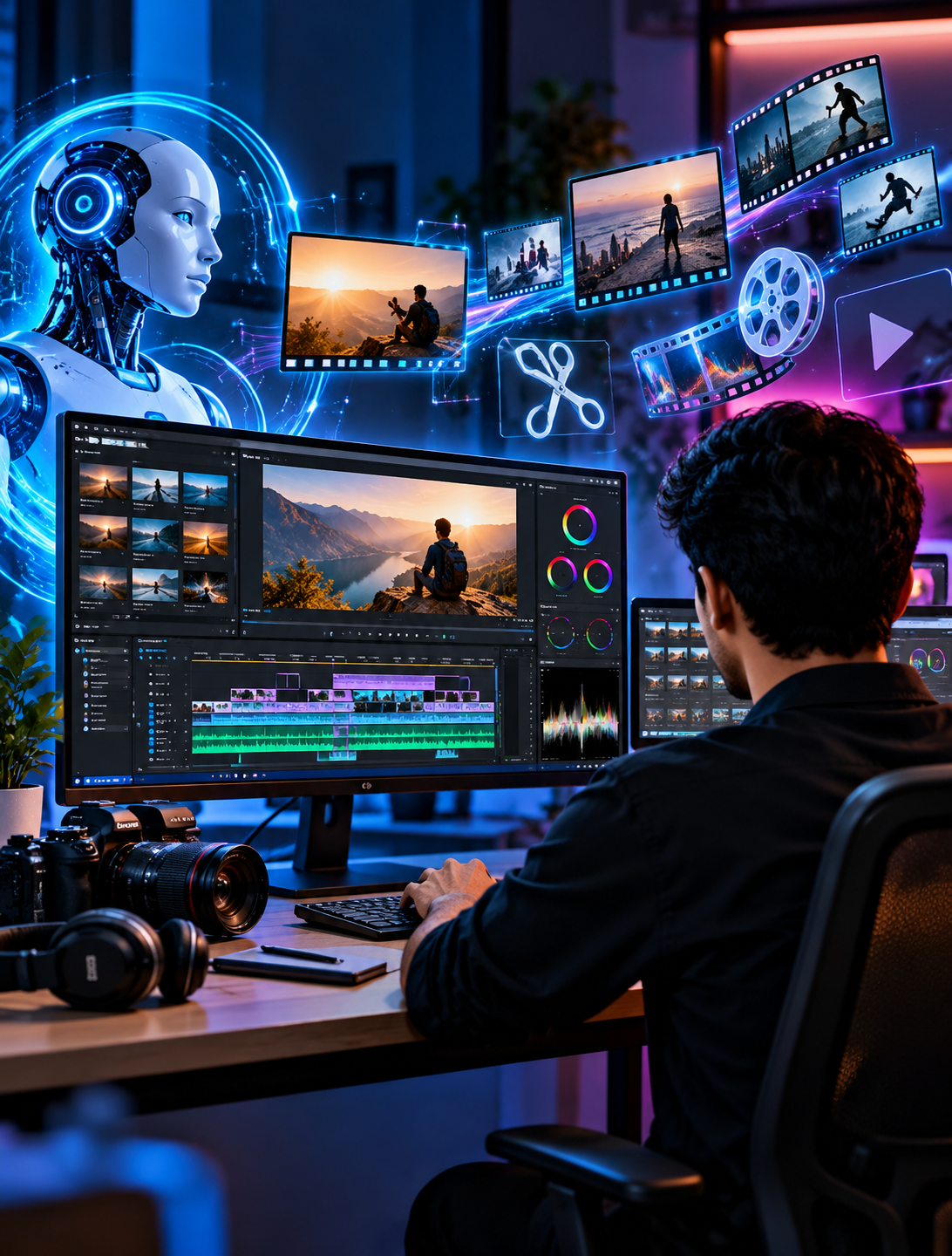 AI Video Editing Studio